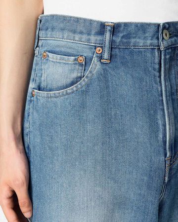 JMJA0900 (M01) 9oz Light Loose Jeans Medium Indigo,, small image number 3