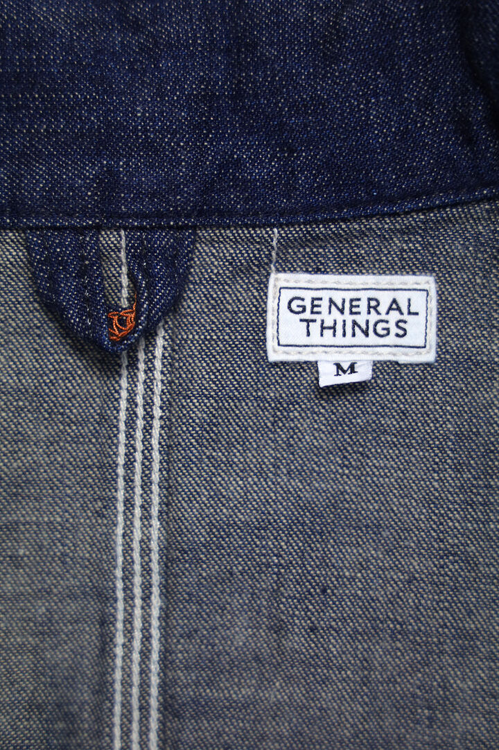 Lot. 888 10oz Military Denim Coverall,, medium image number 3