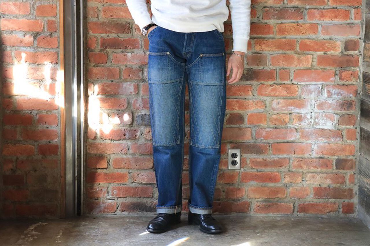1606H HERITAGE W KNEE STD DIRT DENIM