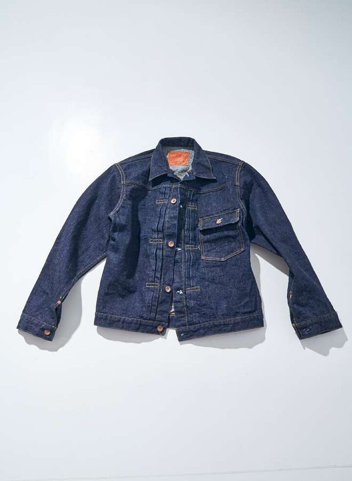 S556VX 17oz Zero+ Type 1 Denim Jacket with T-BACK spec,, medium