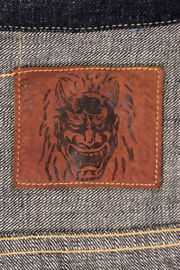 ONI02516P-14KBE 14oz Oni Denim Beige 2nd Type Jacket with handwarmers,, small image number 9