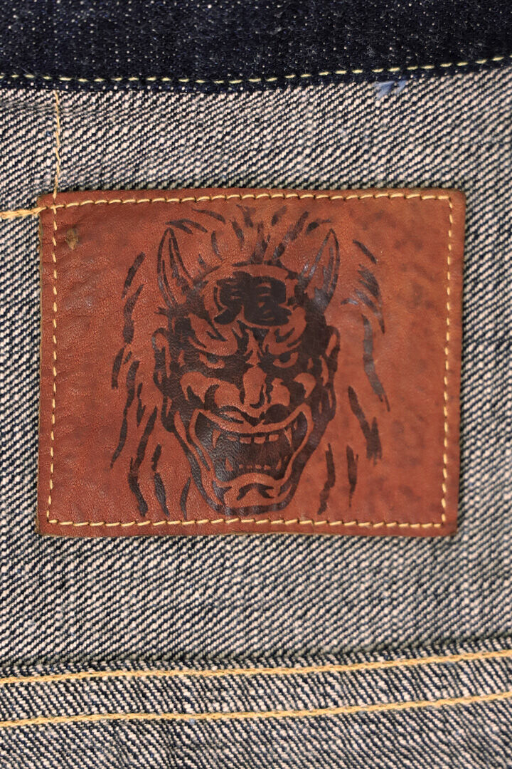 ONI02516P-14KBE 14oz Oni Denim Beige 2nd Type Jacket with handwarmers,, medium image number 9
