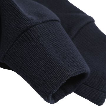 TR24AW-203 Naval High Neck Long Sleeve Shirt,BLACK, small image number 6