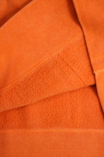 BR-3000PG COZUN "PIGMENT-DYE" GUSSET CREW SWEAT-ORANGE-M,ORANGE, small image number 4