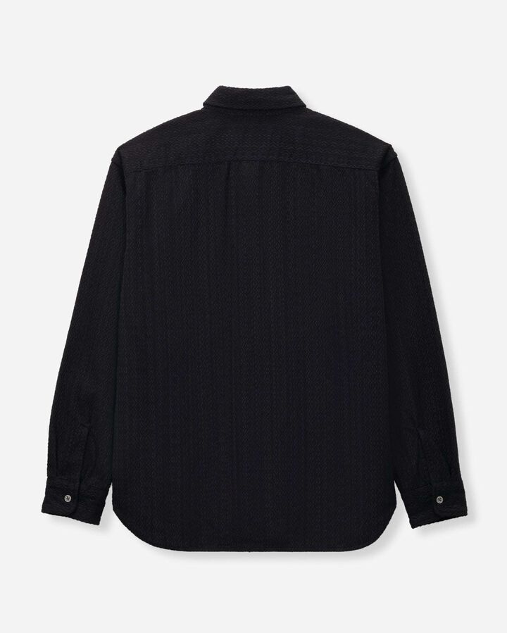 MXLS1040 SASHIKO WORK SHIRT,INDIGO, medium image number 1