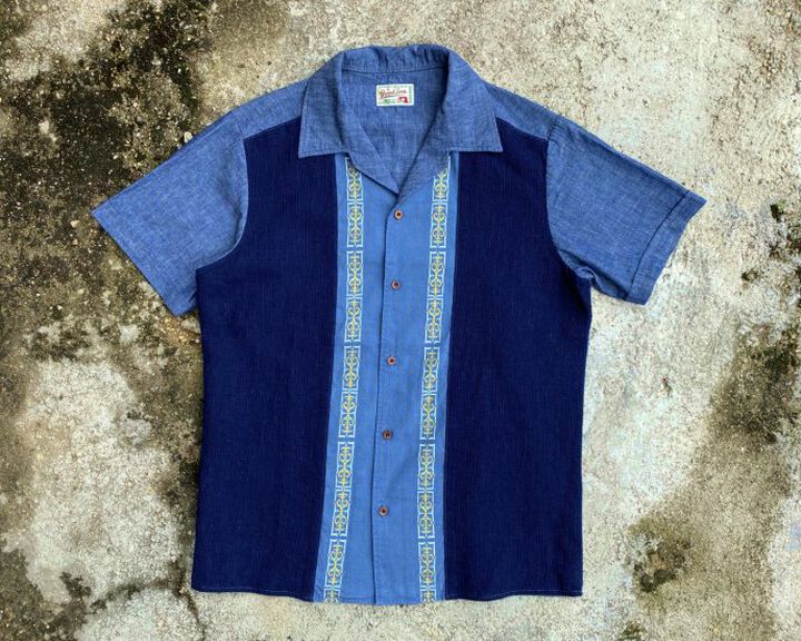 GZ-ITLS-0407 Italian Collar S/S Shirts D.ID-LIGHT INDIGO-4L,LIGHT INDIGO, medium image number 13