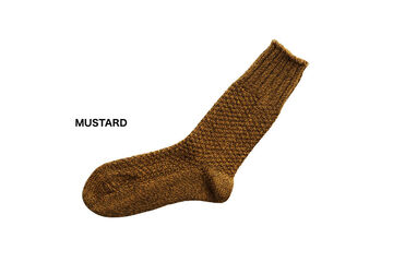 NK0701 WOOL COTTON BOOTS SOCKS IVORY,IVORY, small image number 3