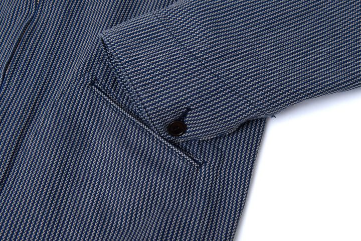 【Pre-Order】4675 Indigo NORAGI Work Jacket,INDIGO STRIPE, medium image number 5
