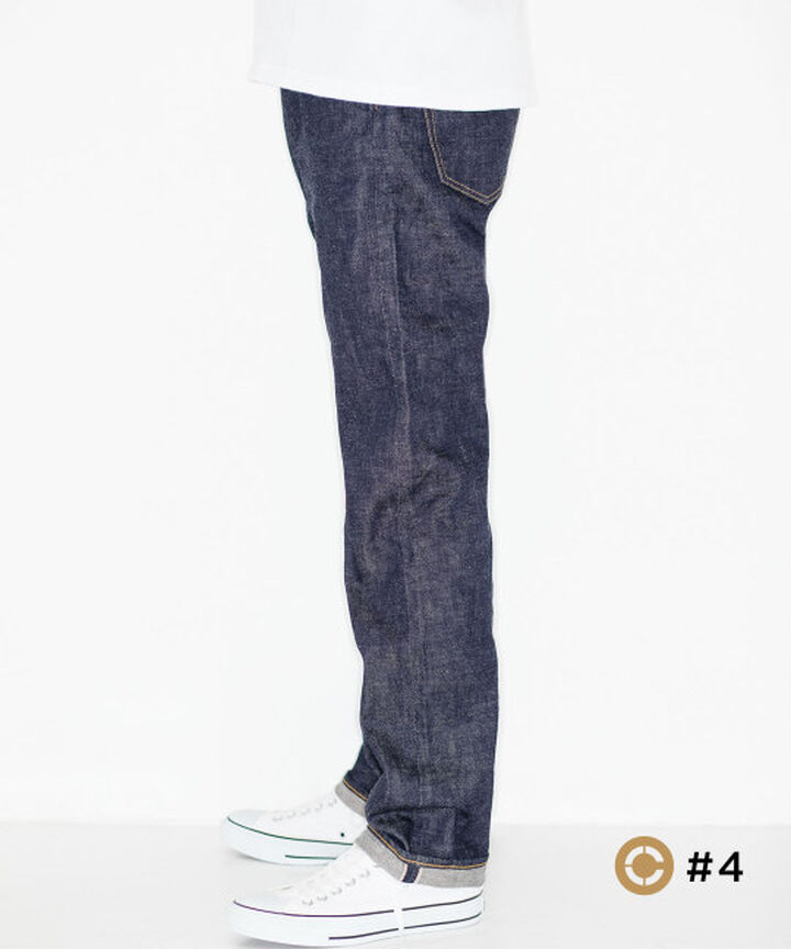 J404 CIRCLE  12.5oz African cotton vintage Selvedge classic straight(One washed),, medium image number 1