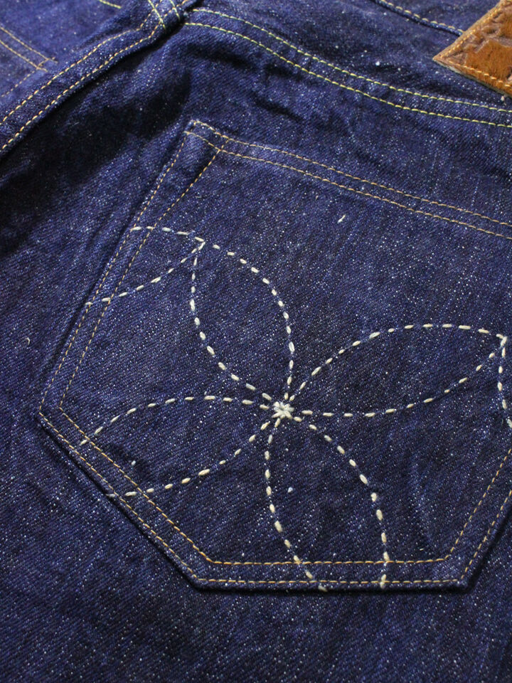 Sugar Cane SC40401 14oz Hawaiian Indigo Mixed Sugar Cane Denim,, medium image number 5