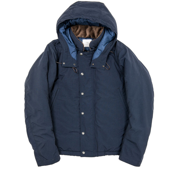 WKSN1PJKTNVY N-1 Puff Jacket Nylon Water-repellent Ripstop（Navy）,, medium