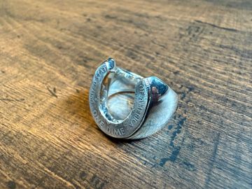 BR-8462 10C HORSESHOE RING,, small image number 1