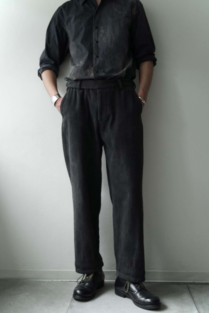 244PT06 Sashiko / Side Seamless Slacks,, medium