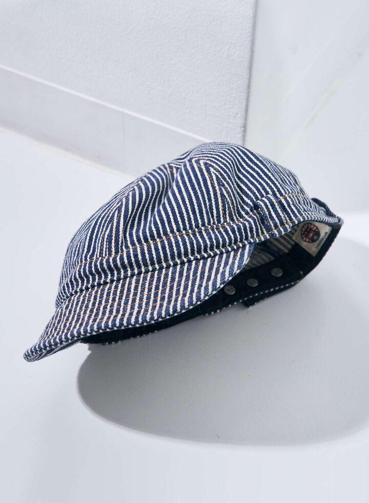 SC201WC-410DBN-HC 17oz HICKORY DENIM WORK CAP,, medium