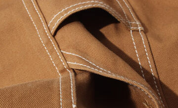 rnb1220 Brown Duck basic overalls,, small image number 20