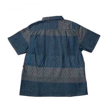 GZ-ALOHA-KN ALOHA S/S Shirt Kendo (BL),BLUE, small image number 1
