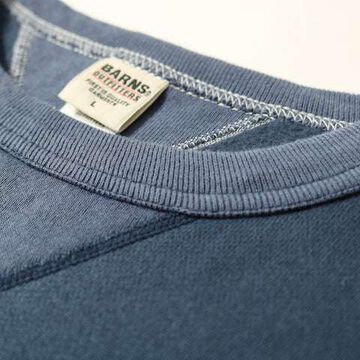 BR-3000 "STANDARD" COZUN CREW NECK SWEAT,GREY, small image number 7