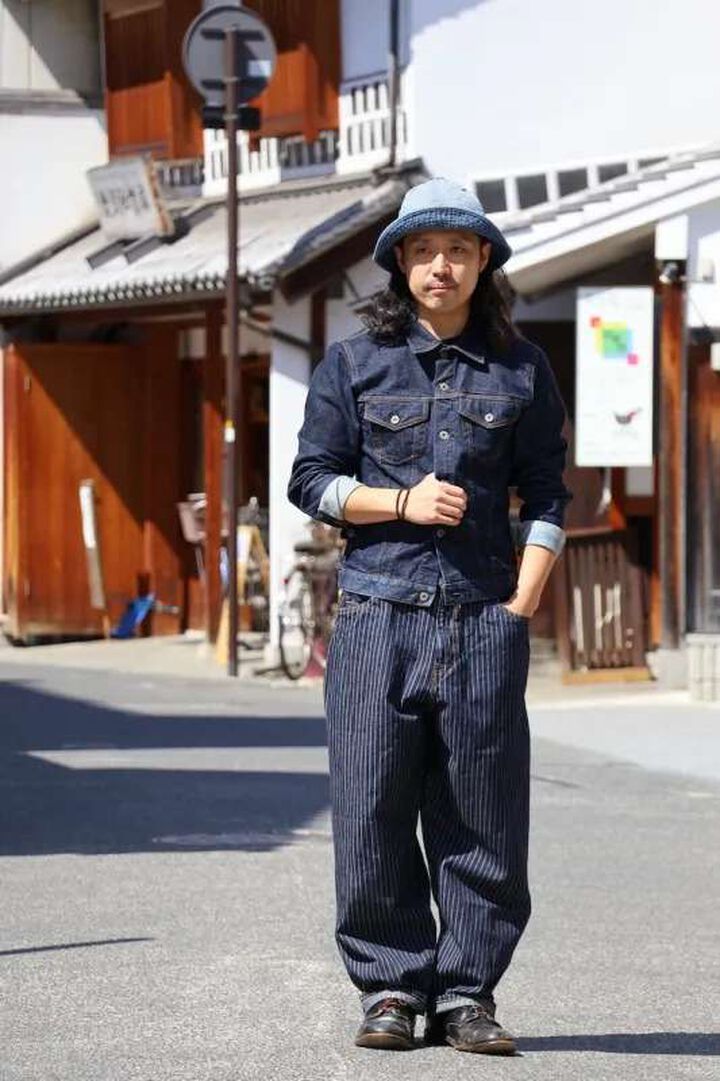 GZ-E5PK-C.ST Easy 5P Pants (Drop Needle Herringbone),, medium image number 8