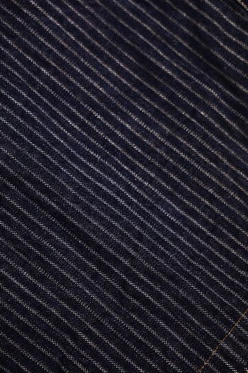 ONI03101-HJS Drop-Needle Stitching Jacquard Striped Denim Coverall-One Wash-44,, small image number 5