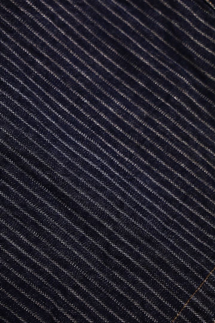 ONI03101-HJS Drop-Needle Stitching Jacquard Striped Denim Coverall-One Wash-44,, medium image number 5