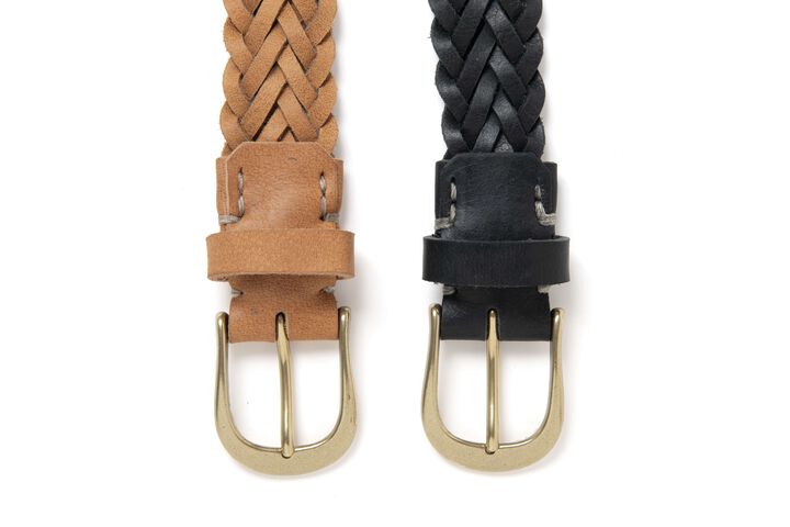 SDL-7015 Mesh Leather Belt【WOMEN'S】,CAMEL, medium image number 3