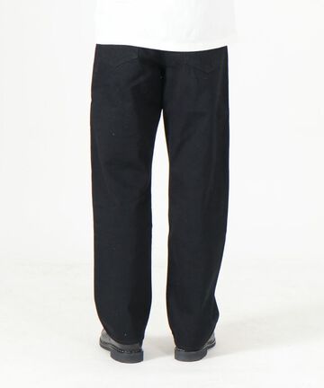 J516 14oz BLACK LOOSE MODEL-One Wash-32,, small image number 4