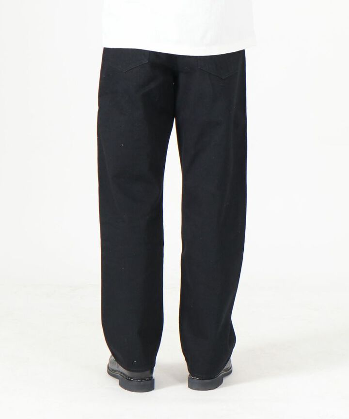 J516 14oz BLACK LOOSE MODEL-One Wash-32,, medium image number 4