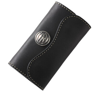 PAILOT RIVER PR-KCA (REDMOON) Key Case PR-KCA (OilLeather Black
OilLeather RedBrown
OilLeather DarkBrown
SaddleLeather Black
SaddleLeather DarkBrown
SaddleLeather Natural),OILLEATHER BLACK, small image number 0