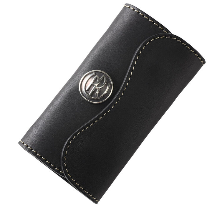 PAILOT RIVER PR-KCA (REDMOON) Key Case PR-KCA (OilLeather Black
 OilLeather RedBrown
 OilLeather DarkBrown
 SaddleLeather Black
 SaddleLeather DarkBrown
 SaddleLeather Natural),OILLEATHER BLACK, medium image number 0