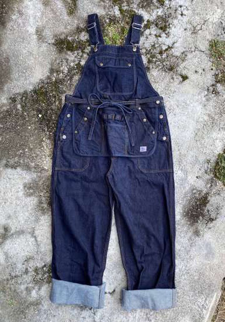 GZ-UOA0412 12oz Selvedge Denim Utility overall,, medium
