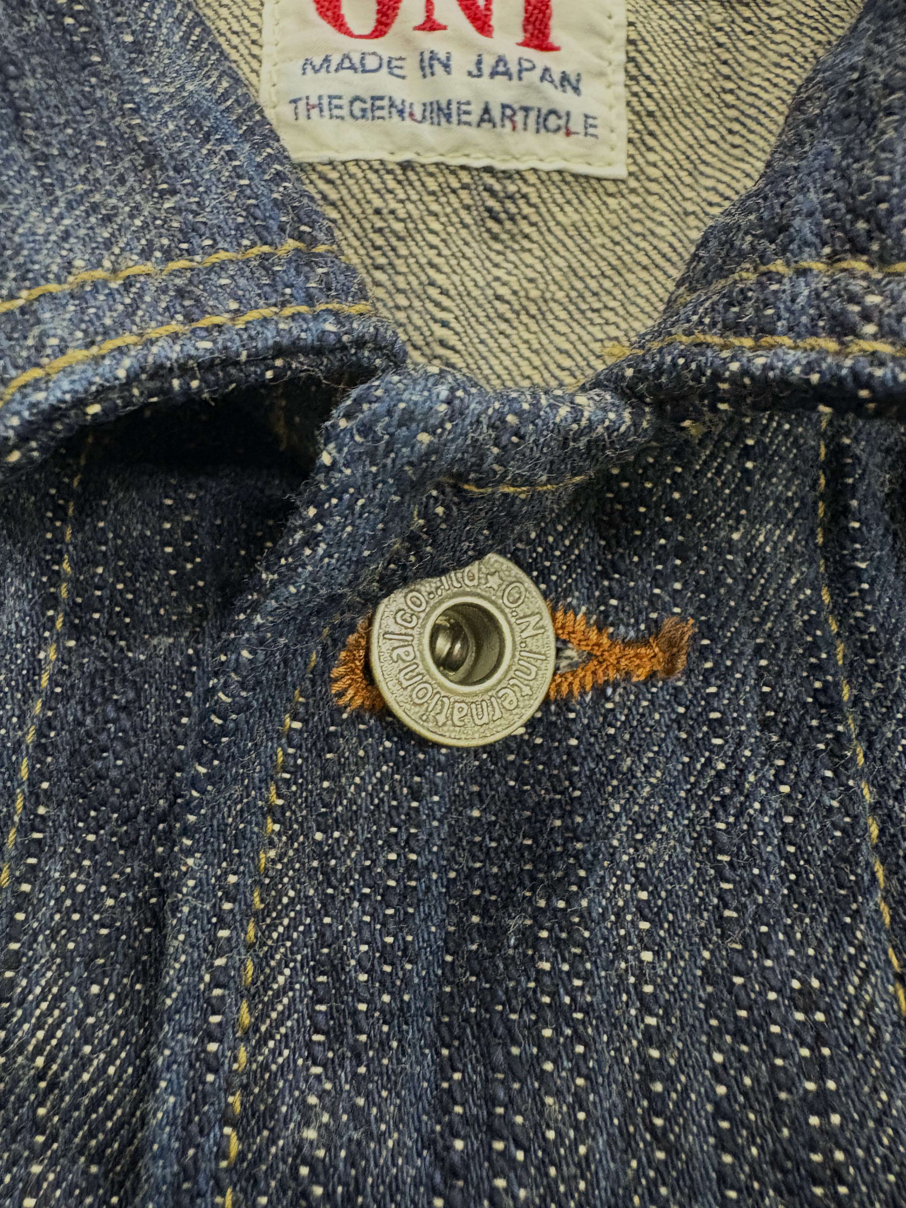 DENIMIO | ONI03502-鬼KASE 16oz Natural Indigo ONIKASE Coverall