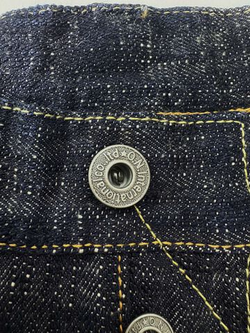 ONI246-KASURI 17oz ONI Kasuri Denim Neat Straight,, small image number 8