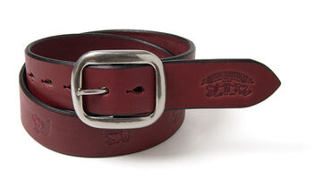 SP-100B Hinode Leather Belt with engraving,HINODE, small image number 0