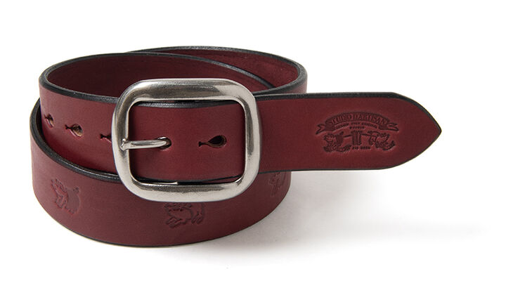 SP-100B Hinode Leather Belt with engraving,, medium