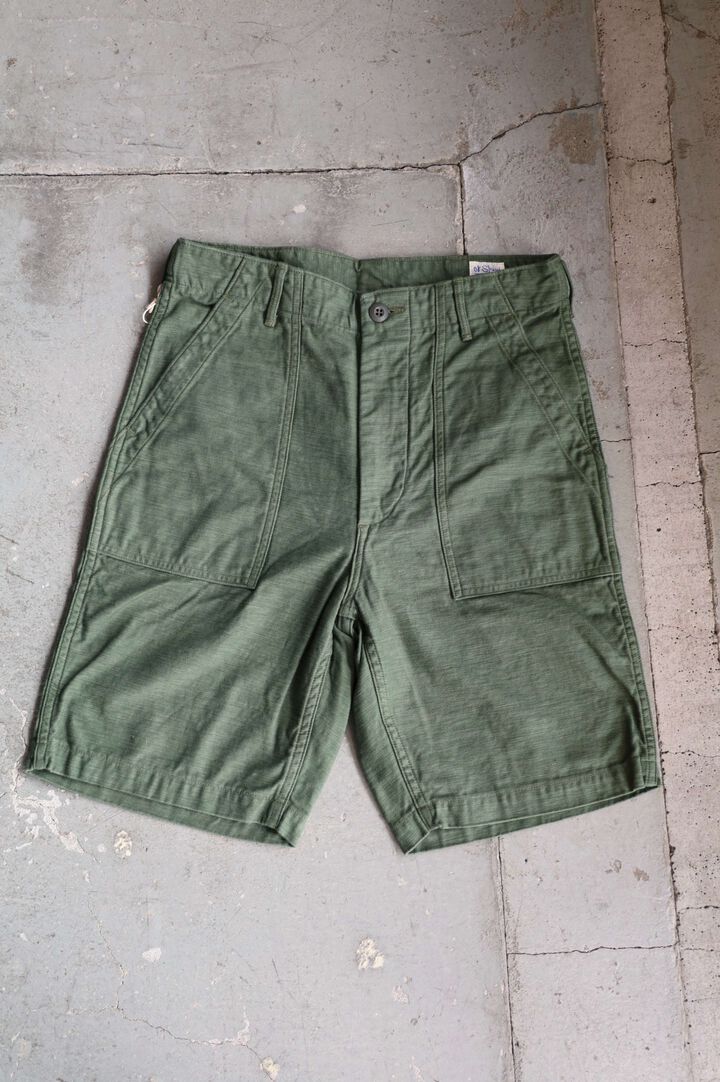 01-7002 FATIGUE SHORT PANTS (16 GREEN),, medium