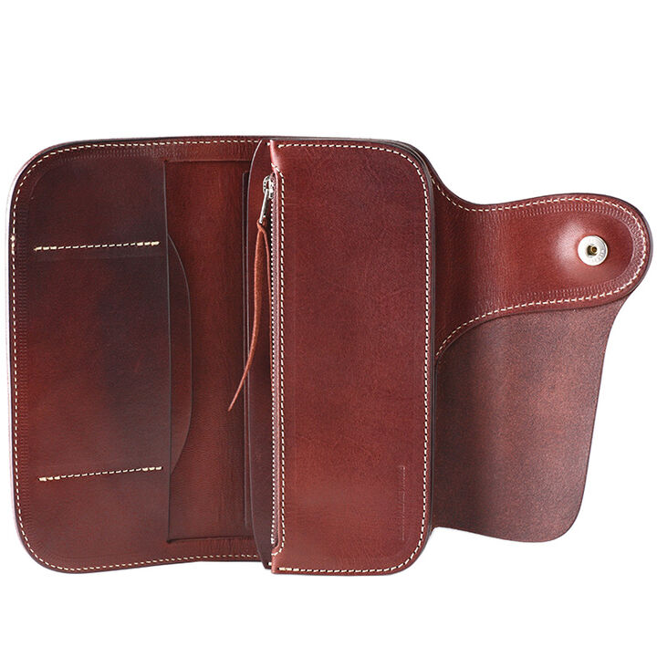 PAILOT RIVER PR-FFKC (REDMOON) Long Wallet PR-FFKC (SaddleLeather Black
 SaddleLeather DarkBrown
 SaddleLeather Natural),SADDLELEATHER BLACK, medium image number 3