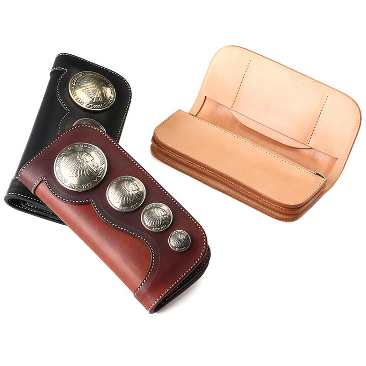 RM-CM-M REDMOON Long Wallet RM-CM-M,SADDLELEATHER DARKBROWN, medium image number 2