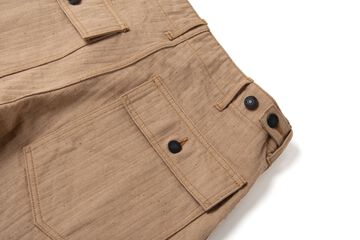 【Pre-Order】1917 12oz FOX COTTON Baker Pants Regular Straight,BROWN, small image number 6