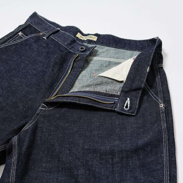 F0544 HEMP DENIM WORK PANTS,, small image number 2
