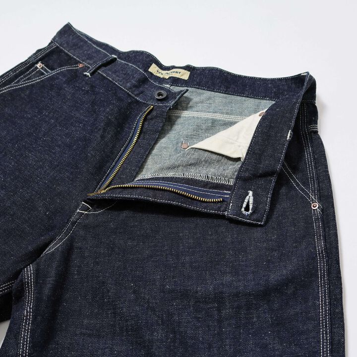 F0544 HEMP DENIM WORK PANTS,, medium image number 2