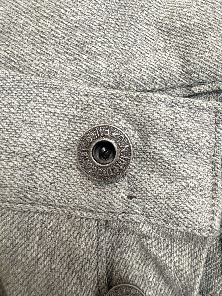 ONI622-MOKU 11oz Mixed Gray Denim Relax Tapered,, medium image number 8