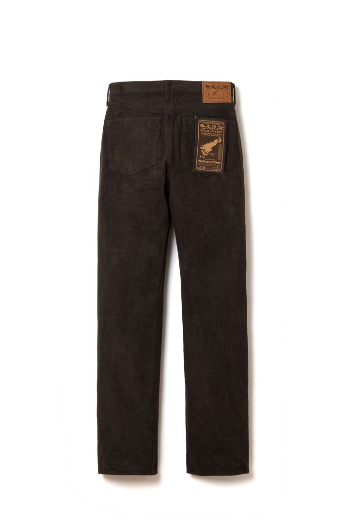 【Pre-Order】D1913 15oz Amami Mud Dyed GL3 Jeans Regular Straight,BROWN, medium image number 3