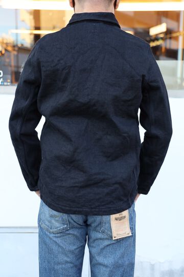 ONI03502ZR-BKBK 20oz Secret Black Denim Coveralls-One Wash-38,, small image number 3
