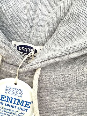 Lot 270 88/12 Heather 4-Needle Raglan Hoodie,GRAY, small image number 7
