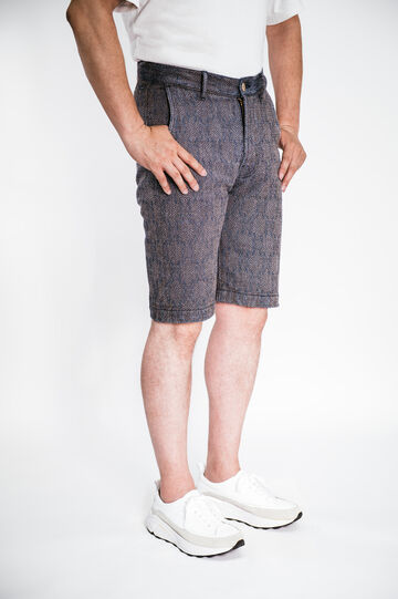 DM007 KAKISHIBU SASHIKO DENIMIOXSDA COLLAB 13OZ "NEBUTA" SHORTS-28,, small image number 1