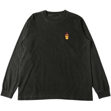 BR-25323 TUBE LS PT TEES PG,BLACK, small image number 2