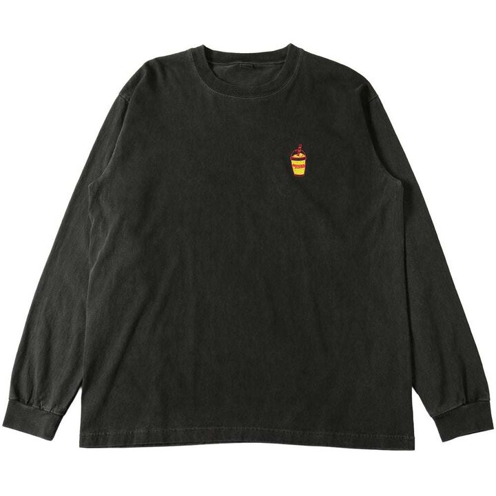 BR-25323 TUBE LS PT TEES PG,BLACK, medium image number 2