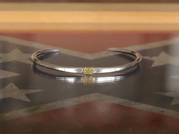 15AO-341 Hammerd Bangle -Brass Trip Smile-,, medium image number 0