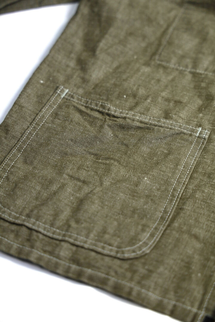 ONI03101-HC 8.3oz Heavy Chambray Coverall-KHAKI OLIVE-38,KHAKI OLIVE, medium image number 4