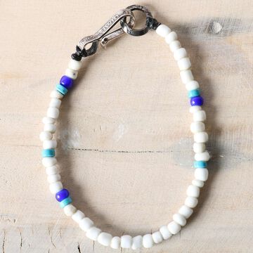 【NORTH WORKS】BR-8801W ANTIQUE BEADED BRACELET,RED, small image number 4